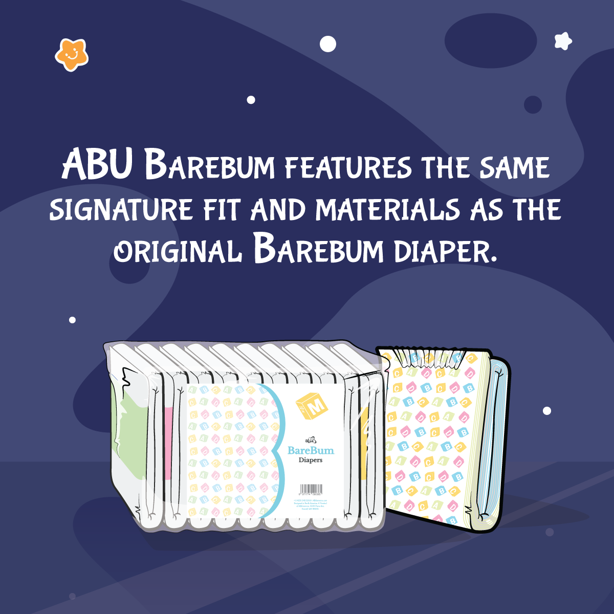 ABU BareBum Diapers