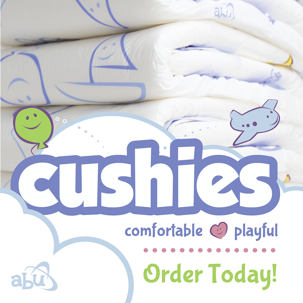 ABU Cushies Diapers