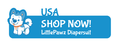 ABUniverse USA Little Pawz Patterned Diapersuit